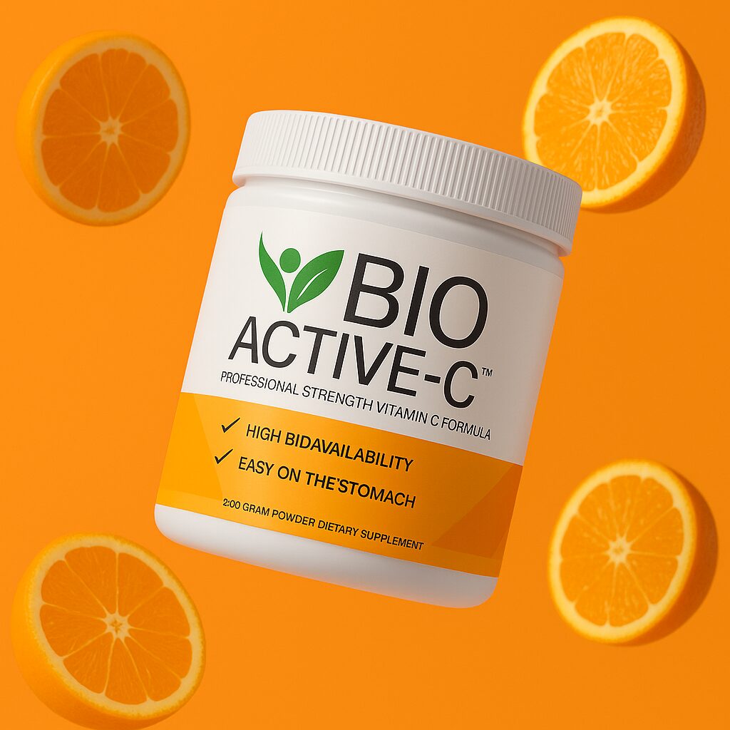 Bio Active-C vitamin C powder with high bioavailability for immune support